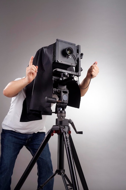 Portrait photography studio